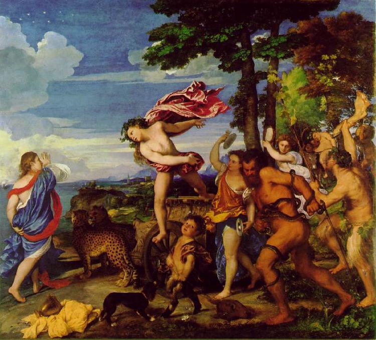 TIZIANO Vecellio Bacchus and Ariadne ar china oil painting image